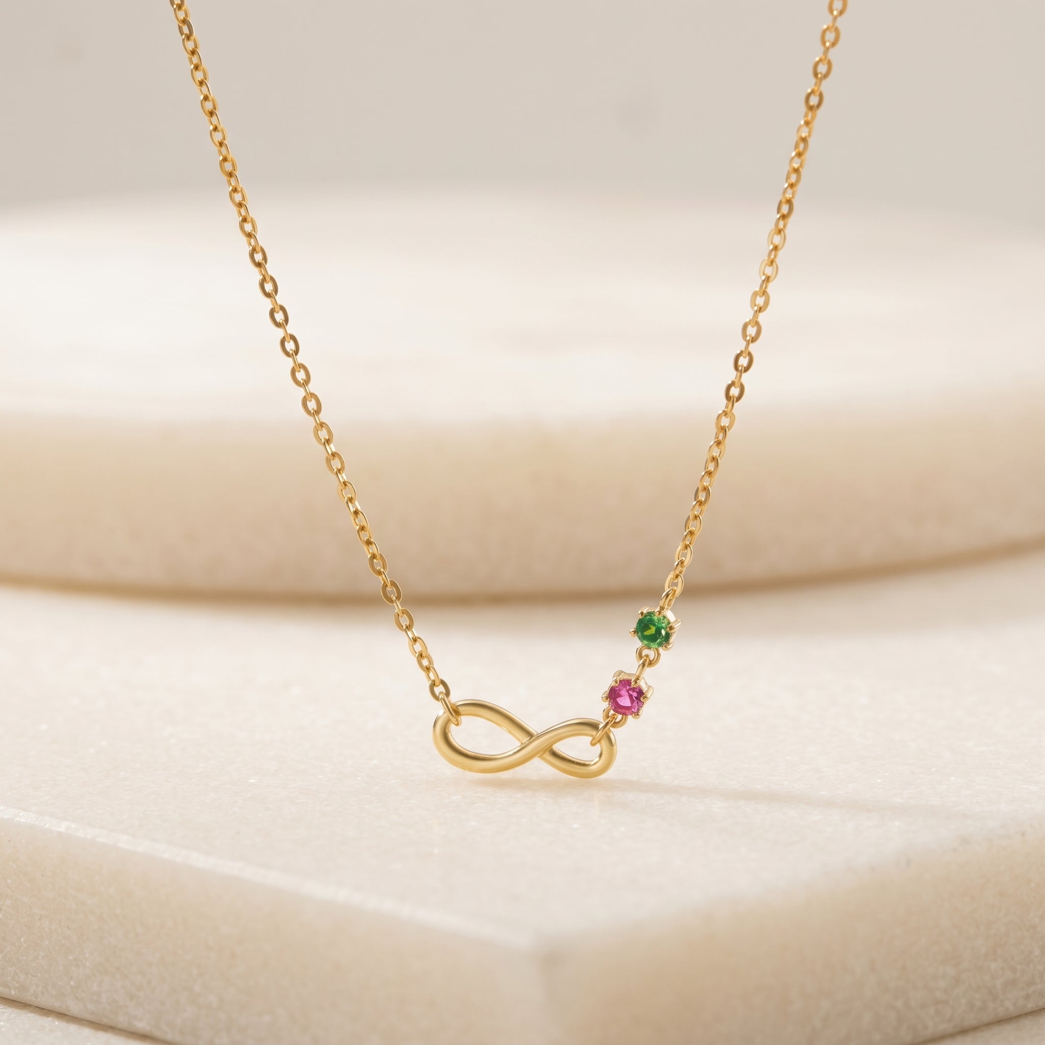 JWH personalized birthstone Necklace